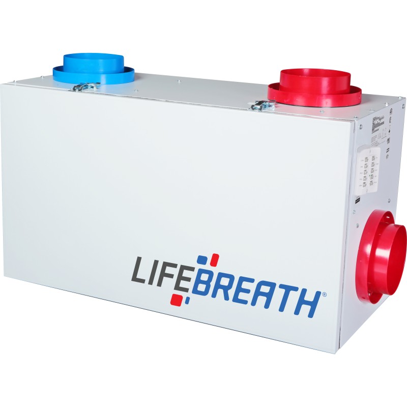 Lifebreath RNC205 Residential Heat Recovery Ventilator (HRV) 171CFM