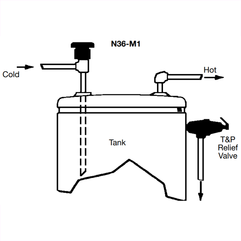 Watts N36 3/4" Vacuum Relief Valve 0138516