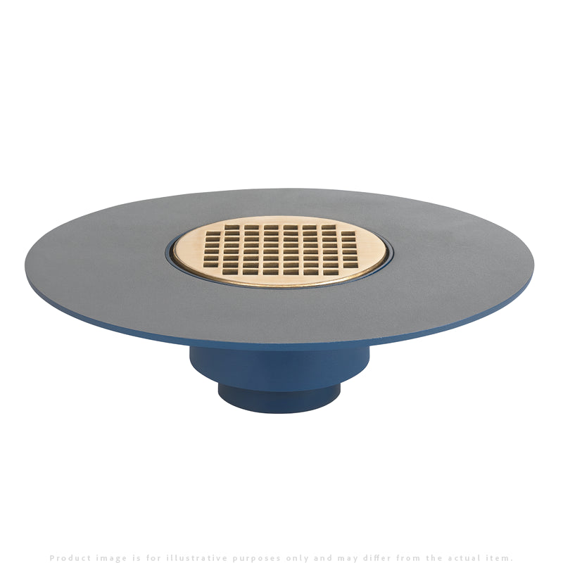 Zurn Z400-5BL Light-Duty Floor Drain Strainer with Dex-O-Tex Flange