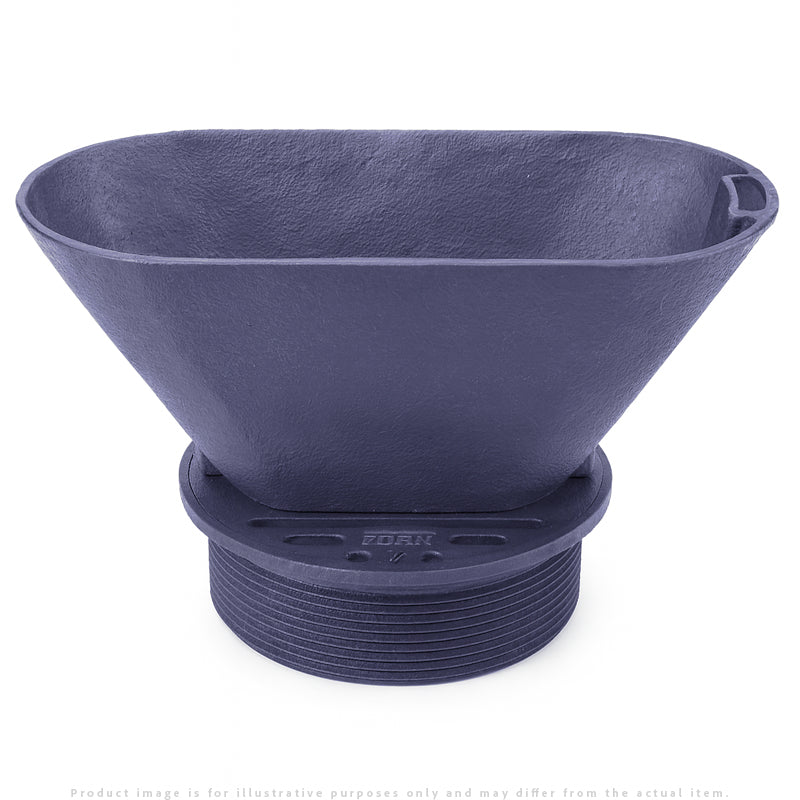 Z400-BF-Zurn-Round-Cast-Iron-Floor-Drain-Strainer-with-Oval-Funnel-IMG-1
