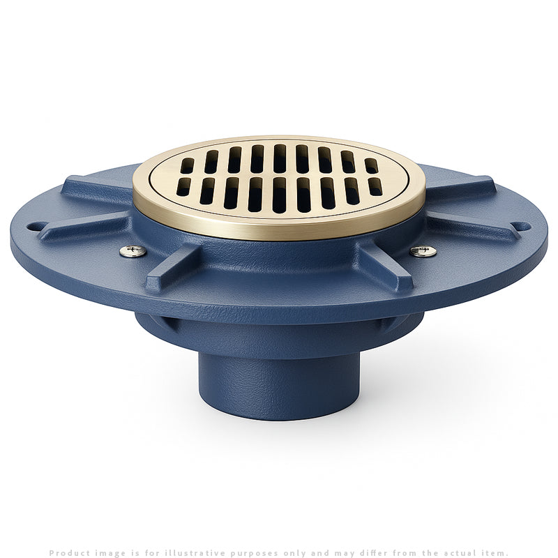 Z533-ZN533-Zurn-9-Inch-Heavy-Duty-Parking-Deck-Drain-Nickel-Bronze-IMG-1