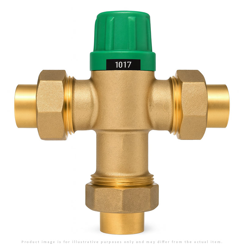 Zurn ZW1017XL Aqua-Gard Thermostatic Mixing Valve Lead-Free ASSE 1017