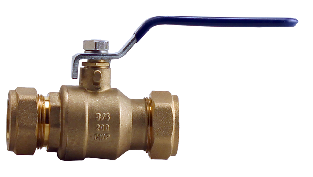 Boshart 082CPND-07NL 34BVCOMP BII BRONZE 3/4" COMPXCOMP BALL VALVE, FULL PORT NO LEAD