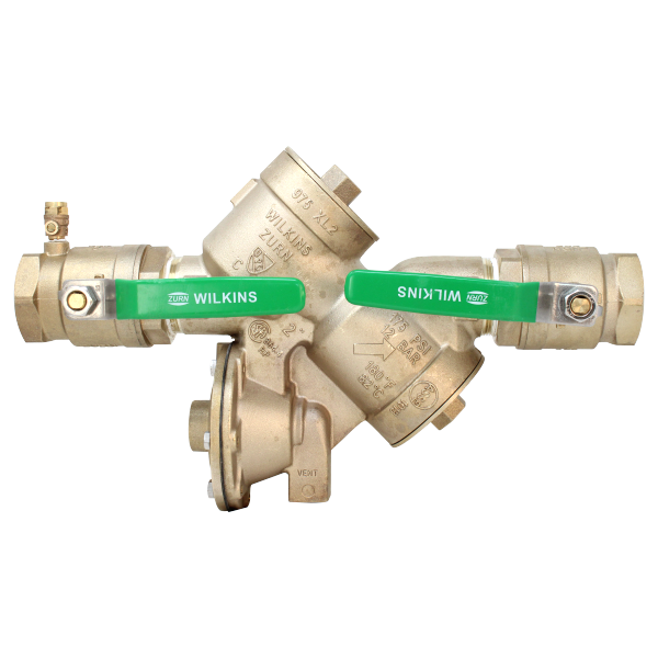 Zurn Wilkins 975XL2 RPZ Backflow Preventer - Reduced Pressure - Lead-Free