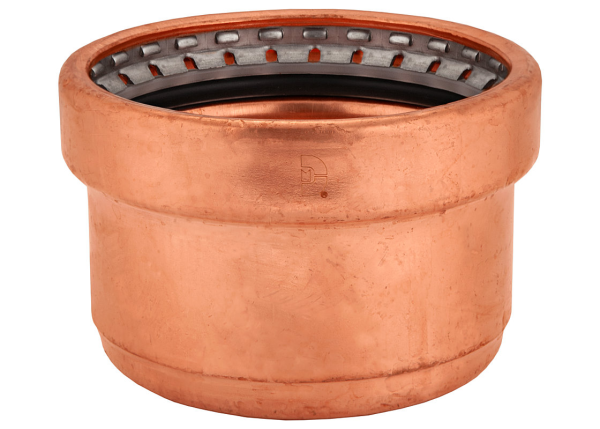 BMI 3" Wrot Copper Press-Fit Cap Fitting Item 47511