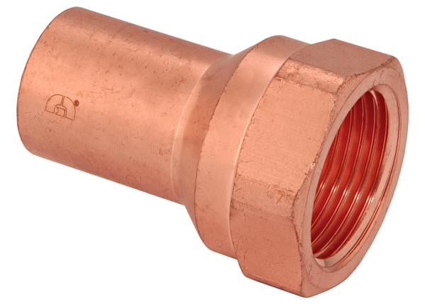 BMI 1" Wrot Copper Press-Fit FTGxFIPS Adapter Fitting Item 47786