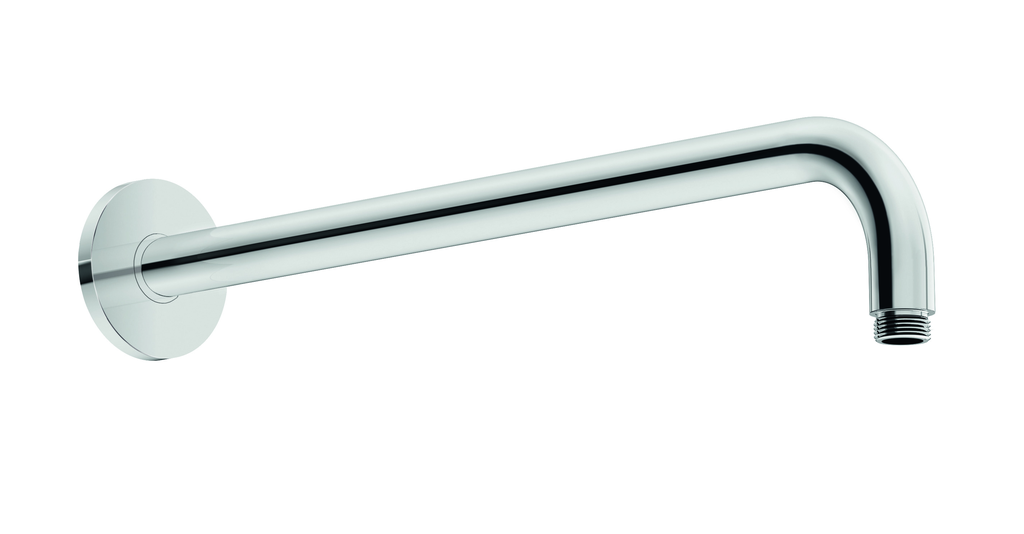 Duravit UV0670017U00 SHOWER ARM, CURVED, L=13 7/8", ROUND ESCUTCHEON