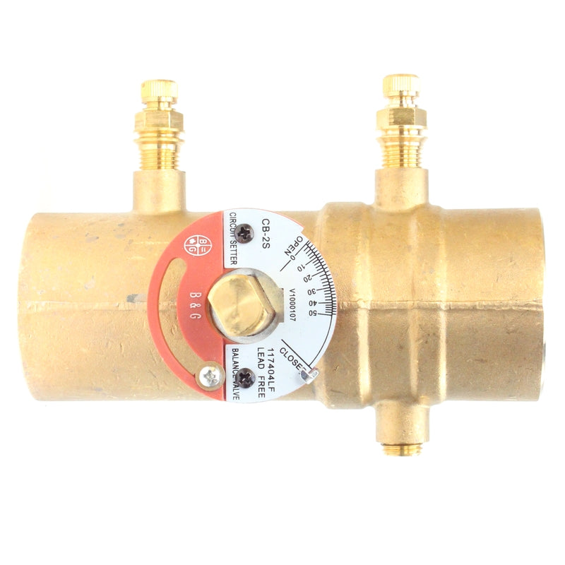 Bell & Gossett 117404LF 2" Sweat Circuit Setter Balancing Valve