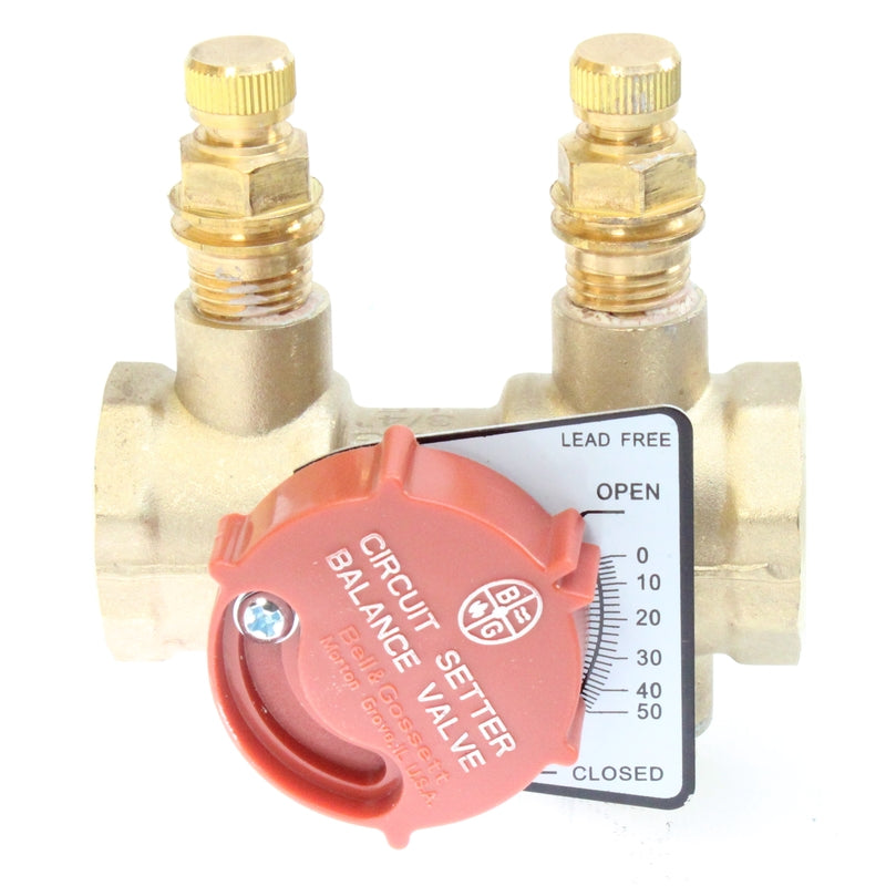 Bell & Gossett 117415LF 3/4" Threaded Circuit Setter Balancing Valve