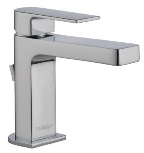 Delta P1519Lf-M Chrome Peerless Xander: Single Handle Bathroom Metal P/U Withpopup Single Handle Lever