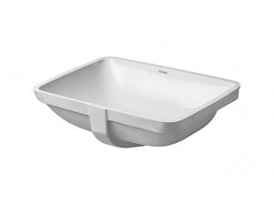 Duravit 03054900171 STARCK 3 UNDERMOUNT SINK WHITE WITH WONDERGLISS (MADE TO ORDER - SPECIAL ORDER)