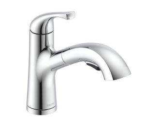 Delta W26214 Chrome Landry Low-Art Kitchen Faucet Pullout