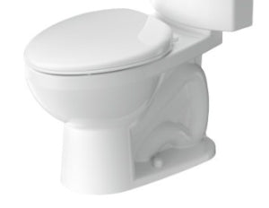 Duravit 2034010000 NO. 1 PRO TOILET BOWL WHITE RIMLESS ELONGATED, LESS SEAT