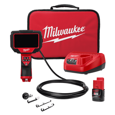 MILWAUKEE 2324-21 M12 M-SPECTOR 360DEG 10FT INSPECTION CAM KIT