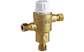 Delta R3070-Mixlf 3Gpm Thermostatic Mixing Valve, 3/8Comp