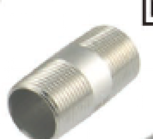 Boshart 142SSN 1/4" X 2" 316SS STAINLESS STEEL NIPPLE