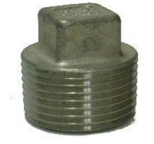 Boshart 114SSP 1-1/4" 316SS STAINLESS STEEL PLUG