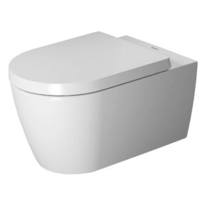 Duravit 2529090092 "ME" BY STARCK WALL HUNG RIMLESS DUAL FLUSH TOILET BOWL WASHDOWN MODEL WHITE 1.28GPM/.8 GAL FLUSH 14 3/8" X 22 1/2"