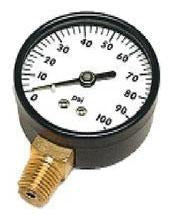 Boshart PG-60 2PG60 2" PRESSURE GAUGE 0-60 PSI, 1/4" LM