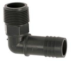 Boshart 114PIM90 1-1/4" PVC INSERTXMIP 90 ELBOW