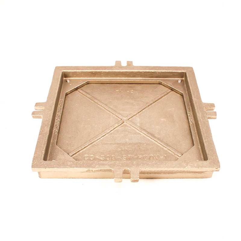 WATTS Drainage CO-300-S7-1 7" Square Nickel Bronze Access Cover