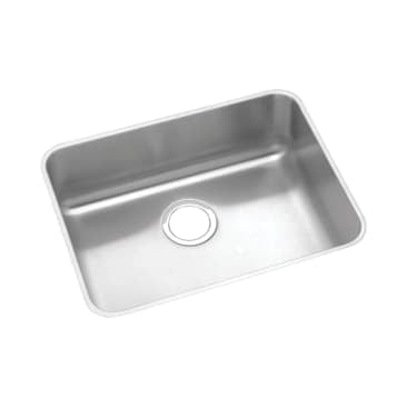 ELKAY ELUHAD211550 LUSTERTONE CLASSIC 23-1/2X18-1/4 UNDERMOUNT SINGLE BOWL STAINLESS STEEL SINK