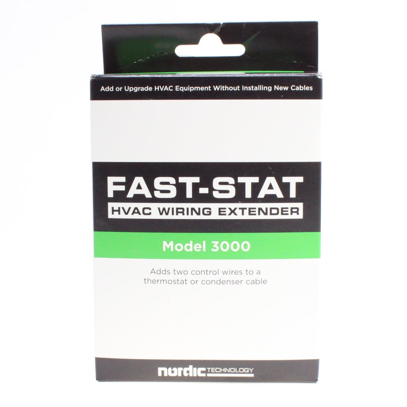 FAST-STAT Model 3000 HVAC Wiring Extender - Adds x2 Control Wires