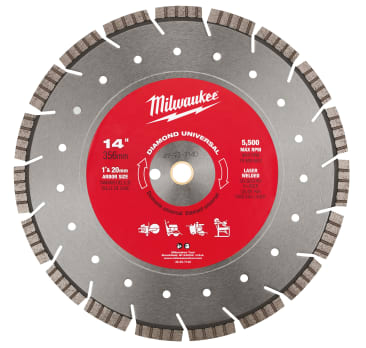 MILWAUKEE 49-93-7140 14 X 125 X 1/20MM ALL PURPOSE BL