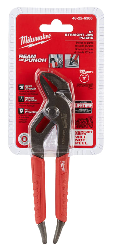 MILWAUKEE 48-22-6306 6 STRAIGHT JAW PLIERS