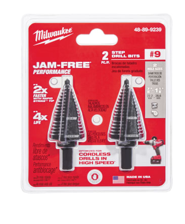 MILWAUKEE 48-89-9239 #9 STEP BIT SET -2PK