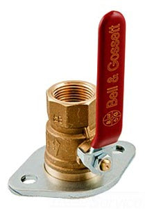 B&G 101241LF 1-1/2" NPT ISOLATION FLANGE SET