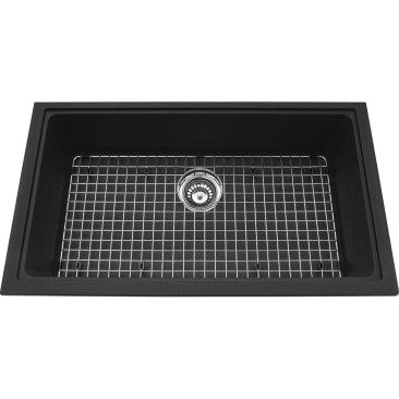 Kindred KIL KGS1U-8ON GRANITE UNDERMOUNT SGL BOWL ONYX INCL GRID