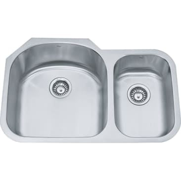 Kindred KIL NDCX2132RU-9 REGINOX UNDERMOUNT LG-SM BOWL KTN SINK