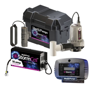 LIBERTY 442-10A STORM CELL BATTERY BACK-UP PUMP SYSTEM