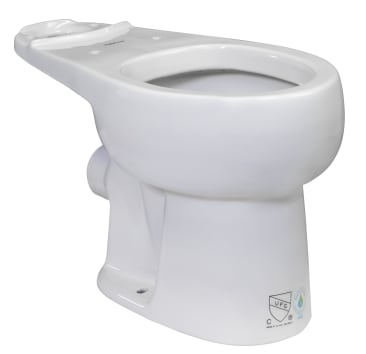 LIBERTY ASCENTII-RW TOILET BOWL ROUND FRONT WHITE