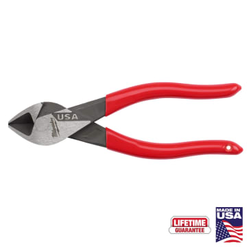 MILWAUKEE MT506 6 DIAGONAL DIPPED GRIP CUTTING PLIERS