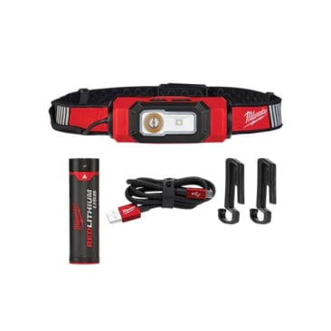 MILWAUKEE 2116-21 USB RECHARGEABLE BEACON HARD HAT LIGHT