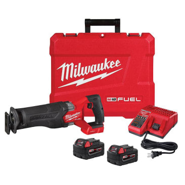 MILWAUKEE 2822-22 M18 FUEL SAWZALL RECIP 1-KEY-2-BAT XC5.0