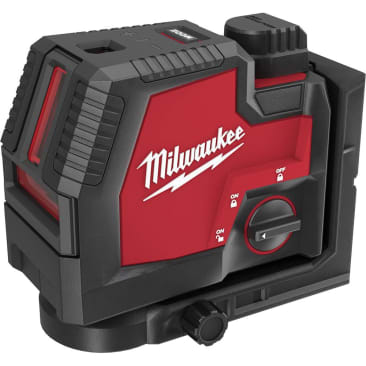 MILWAUKEE 3522-21 USB RECHARGEABLE GRN CROSS LINE&PLB LASER