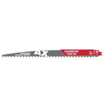 MILWAUKEE 48-00-5333 12 3TPI BLD AX WOOD SAWZALL BLD 3PK