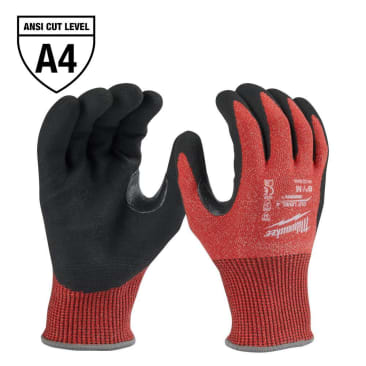 MILWAUKEE 48-22-8946 MED CUT 4 NITRILE GLOVES (12 PAIR)