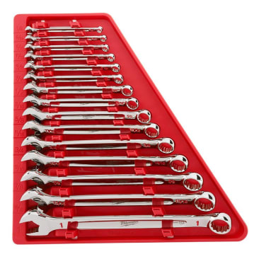 MILWAUKEE 48-22-9415 15PC COMBO WRENCH KIT SAE