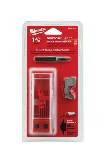 MILWAUKEE 48-25-5220 1-3/8IN SWITCHBLADE 3 BLADE RPLCMNT KIT