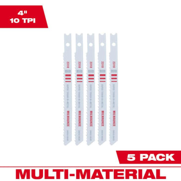 MILWAUKEE 48-42-2310 JIG SAW BL METAL 10T 4L (5/PK)