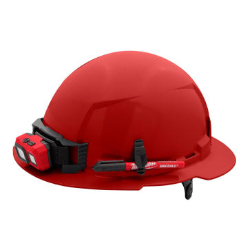 MILWAUKEE 48-73-1129 RED FL/BRIM H/HAT W/6PT SSPN CL/E