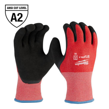 MILWAUKEE 48-73-7920B SML CUT 2 WNTR DIP GLOVES (12 PAIR)