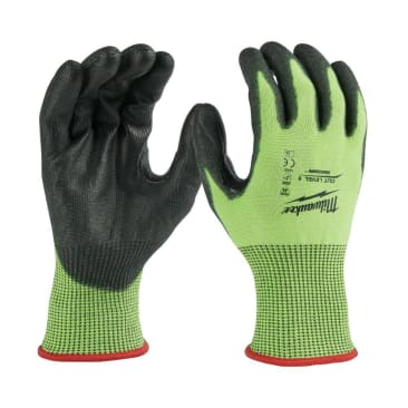 MILWAUKEE 48-73-8951B MED CUT 5 HIGH VIS GLOVES (12 PAIR)