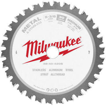 MILWAUKEE 48-40-4205 5-3/8 30T METAL & STAINLESS CSB 5/8