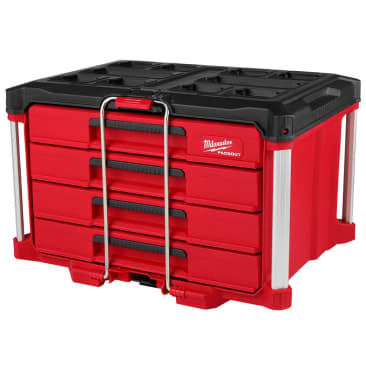 MILWAUKEE 48-22-8444 PACKOUT 4 DRAWER TOOL BOX