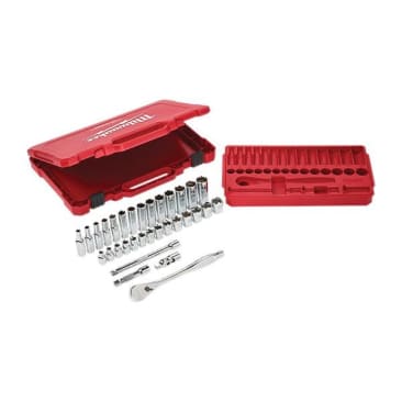 MILWAUKEE 48-22-9508 3/8 DRIVE 32PC RAT/SOCKET SET - METRIC